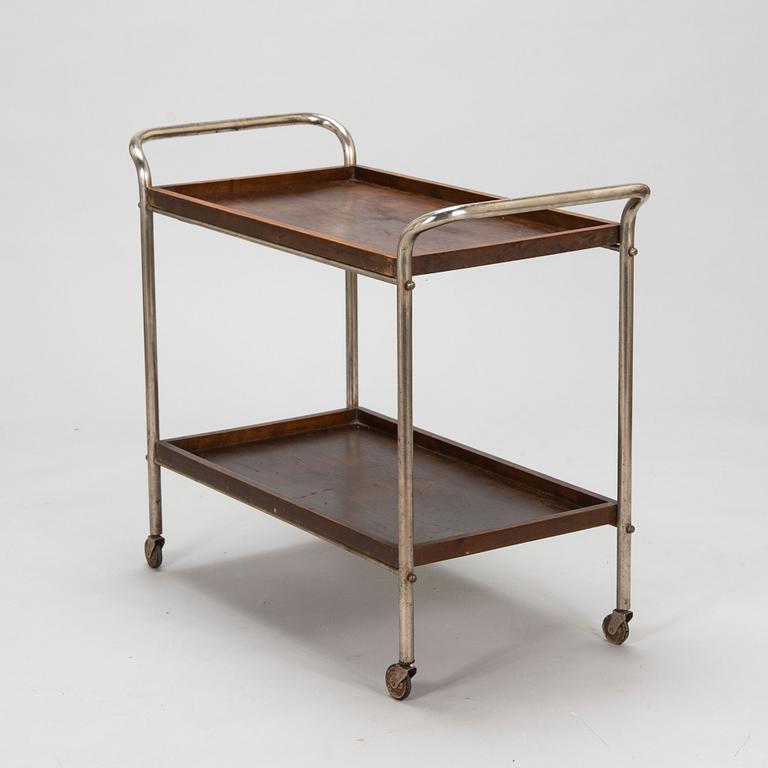 Serveringsvagn, funkkis, 1930/40-tal.