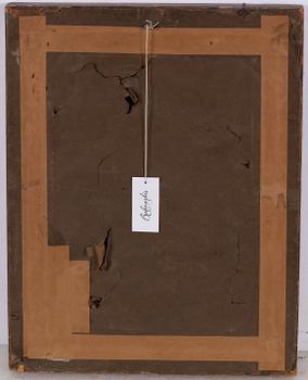 A silk embroidery, 19th Century.