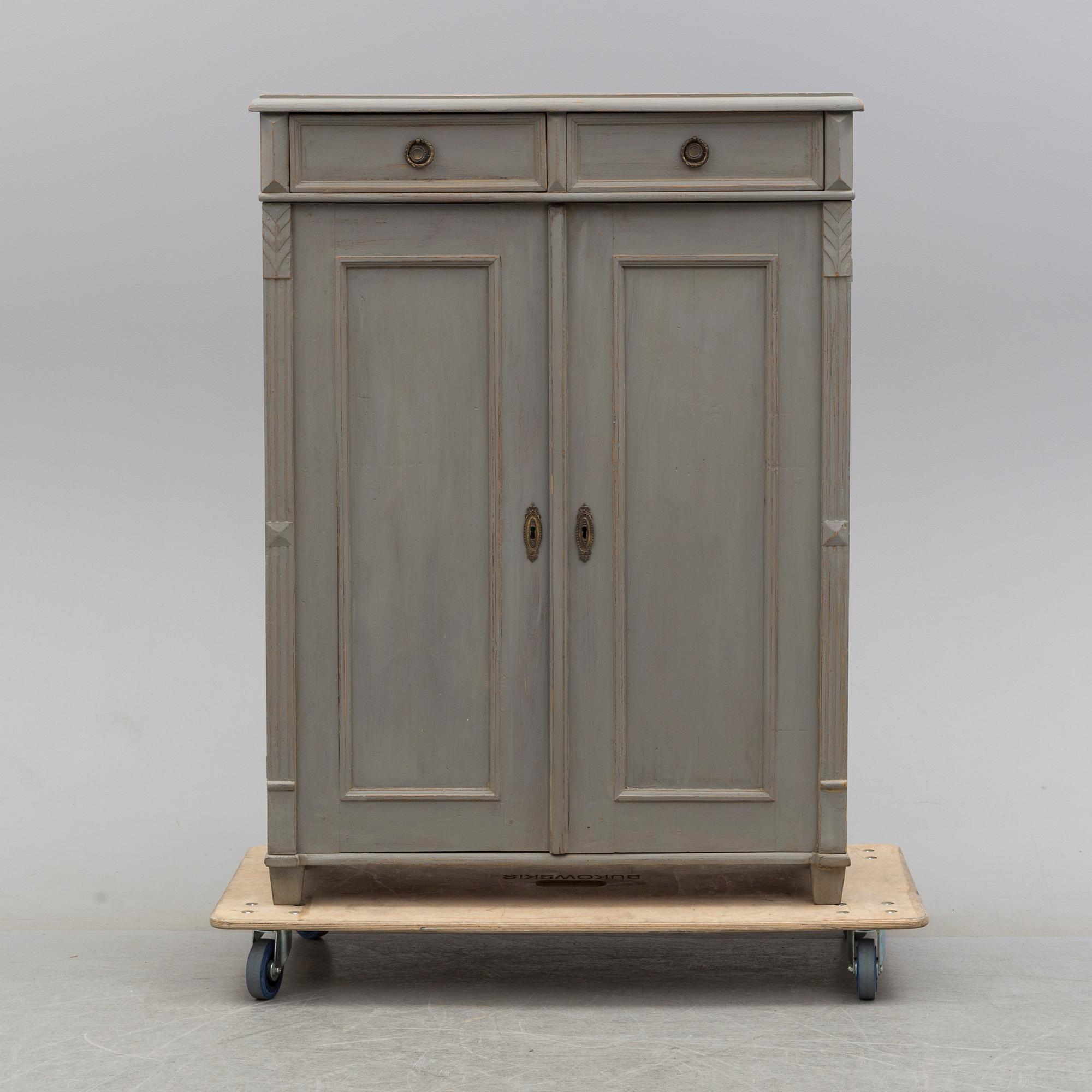 A second half of the 19th century cupboard.