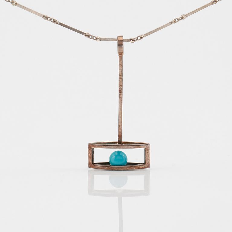 HÄNGE MED KEDJA, silver, Alton, 1968.