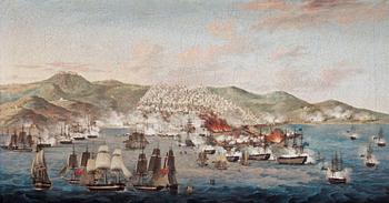 887. Bombardemanget av Alger den 27 augusti 1816.