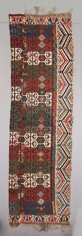 MATTA, Kelim, antik. Ca 387 x 114 cm.