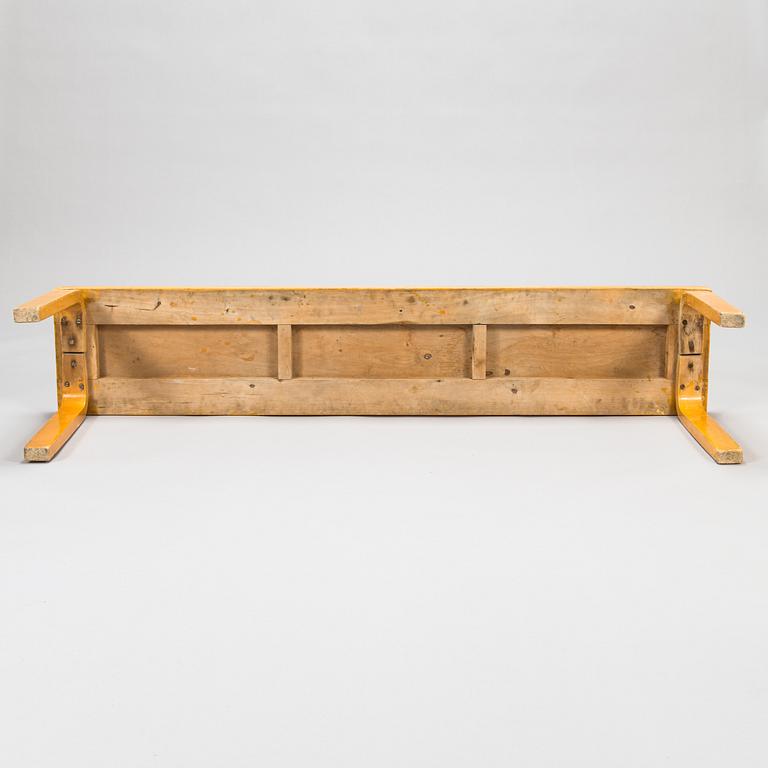 Alvar and Aino Aalto, a 1950's '122' bench for O.Y. Huonekalu-ja Rakennustyötehdas A.B.