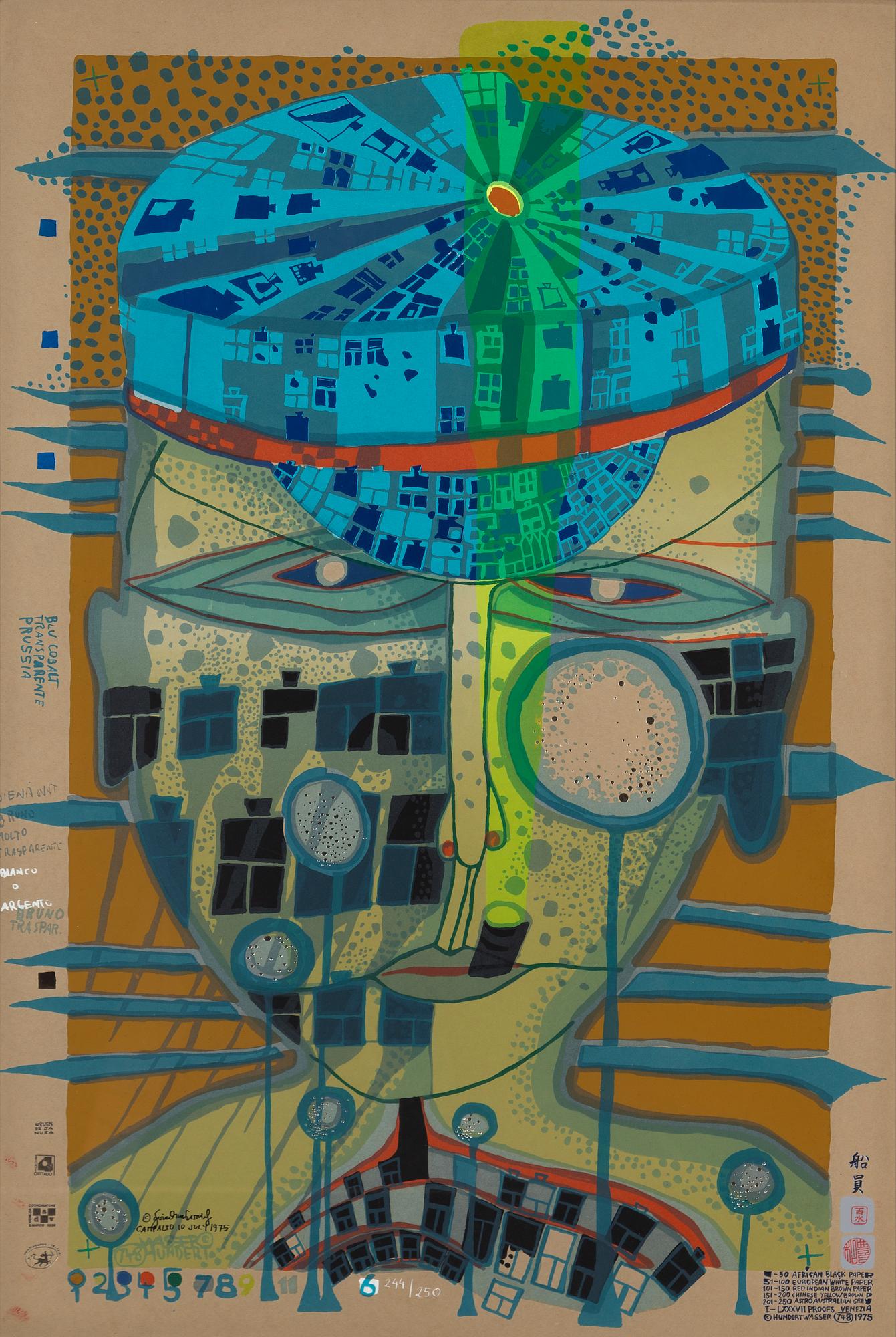 FRIEDENSREICH HUNDERTWASSER,