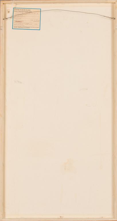 Jorma Hautala, gouache, signed and dated -90.