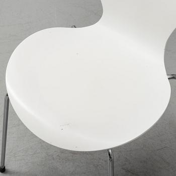 Seven chairs by Arne Jacobsen for Fritz Hansen 21st Century.