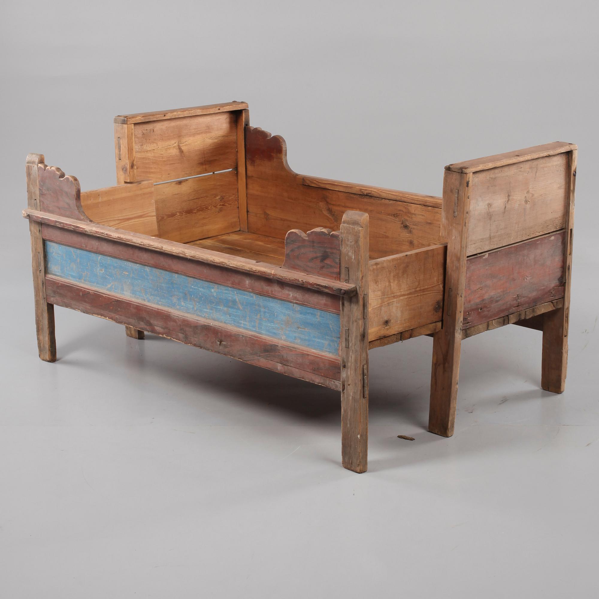 SÄNG, allmoge, 1800-tal.
