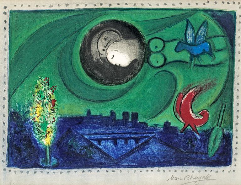 Marc Chagall, "Quai de Bercy".
