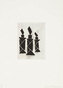 Donald Baechler, Portfolio with 8 aquatint etchings, signed 21734.