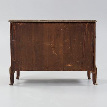 A Gustavian late 18th century commode.