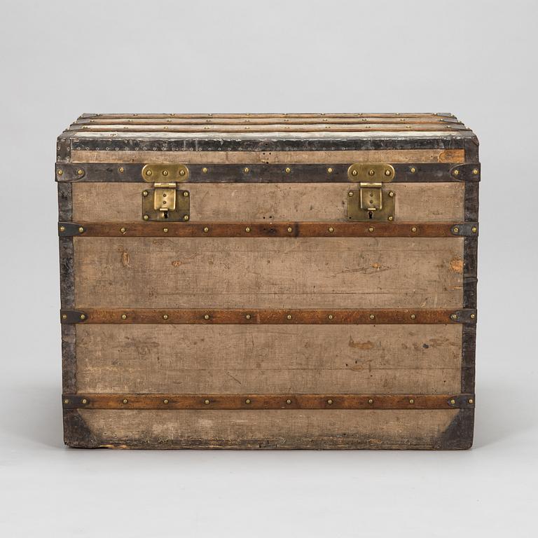 Louis Vuitton, a late 19th-century trunk.