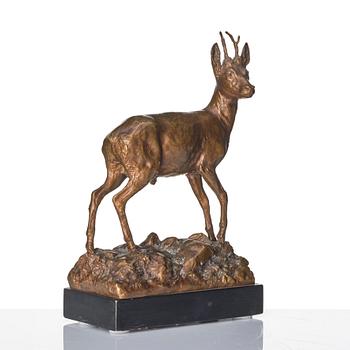 Märta Améen, sculpture, deer.