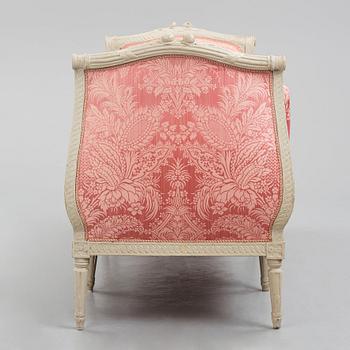 Bankettsoffa, Stockholmsarbete 1700-talets senare del, Gustaviansk.