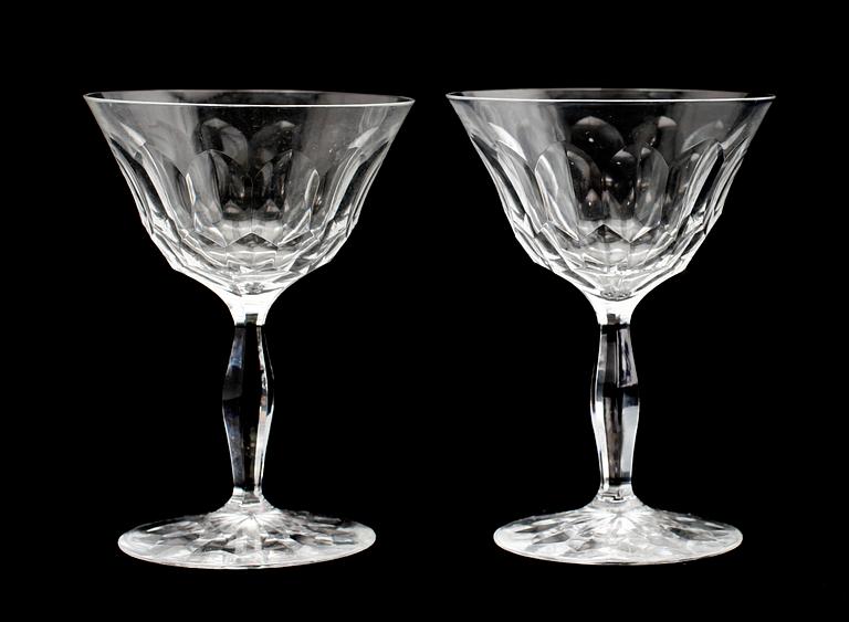 SHERRYGLAS, 18 st, "Gate", Simon Gate, Orrefors.