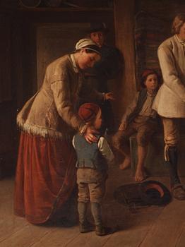 Sven Victor Helander, The farewell.