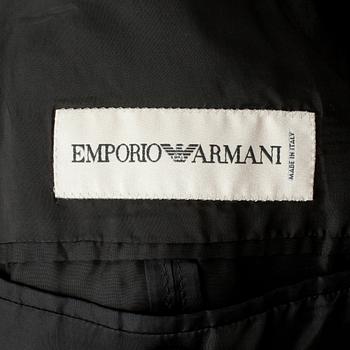 ARMANI emporio, a black jacket.