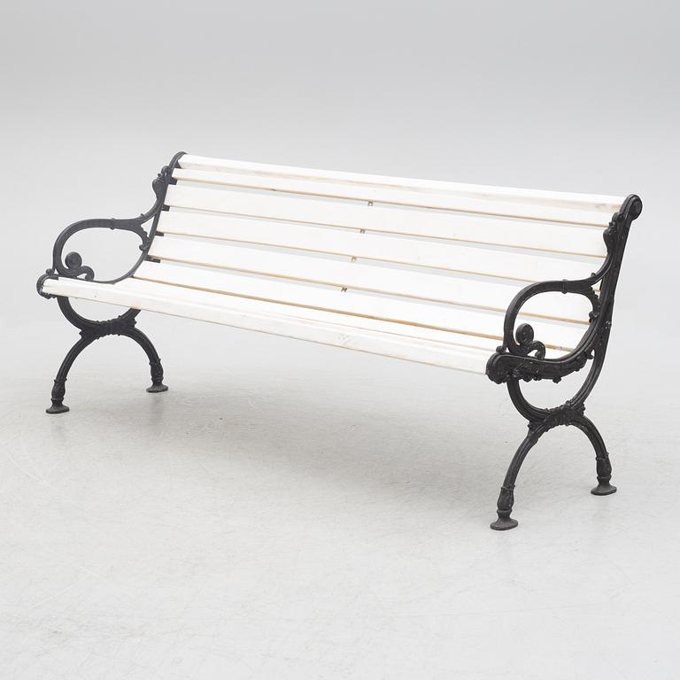 A garden sofa from Husqvarna, first half of the 20th century.