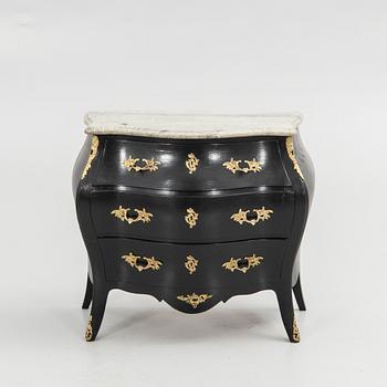 Chest of drawers, Rococo style, 20th century.
