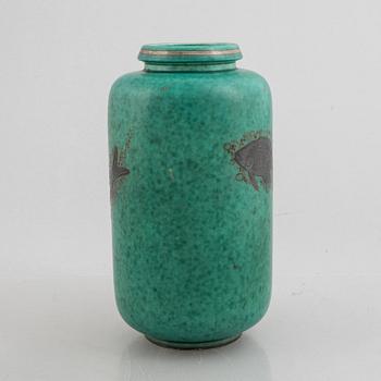 Wilhelm Kåge, an 'Argenta' stoneware vase, Gustavsberg.