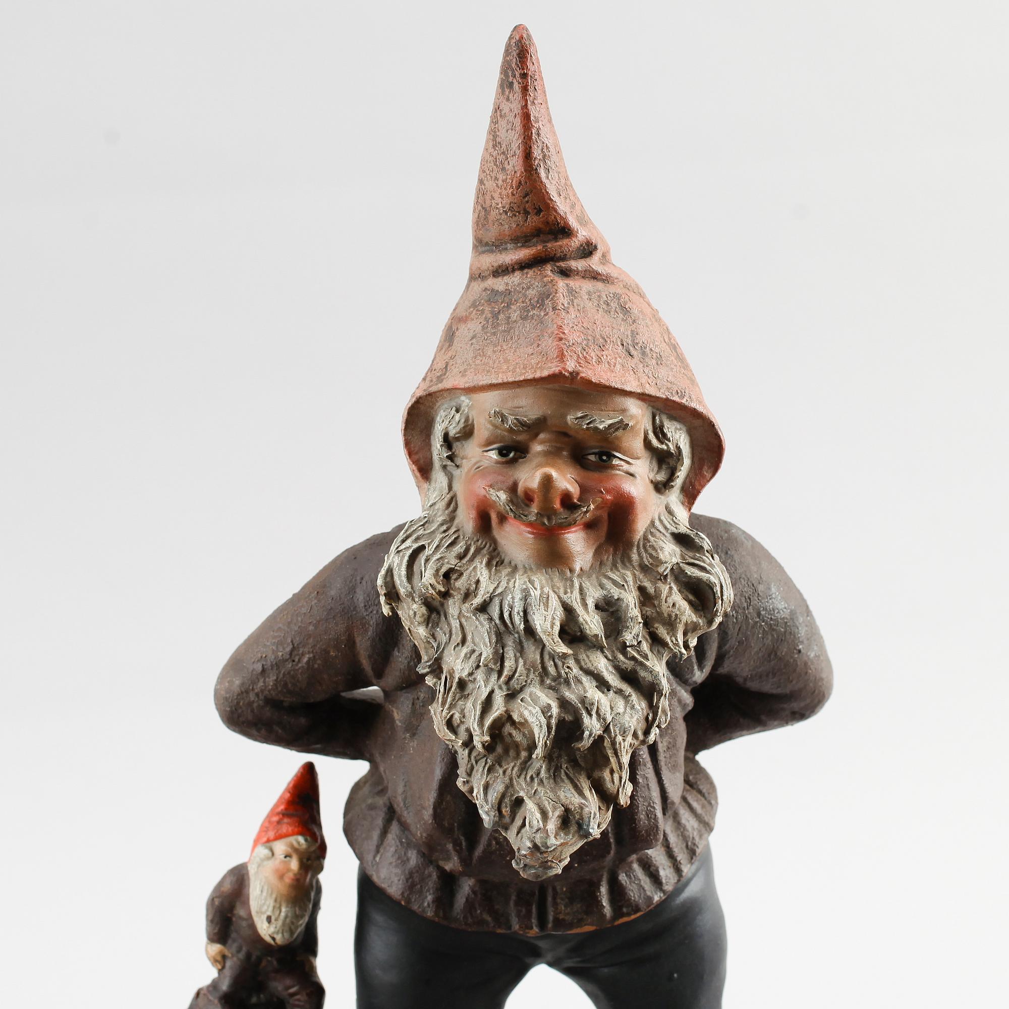 FIGUR, terracotta, sent 1800-tal.
