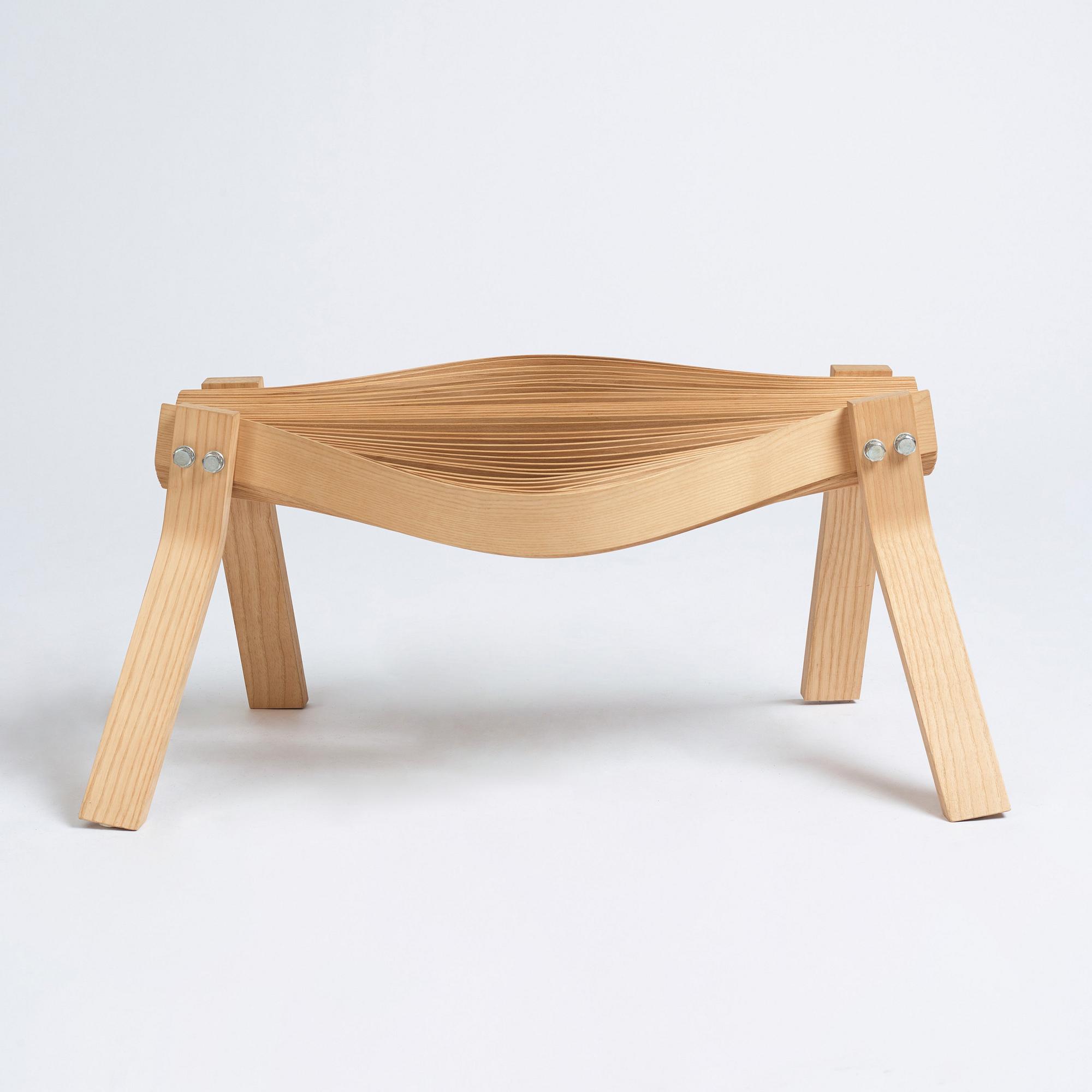 Gunnar Aagaard Andersen, an ash stool, PP Möbler, Denmark.
