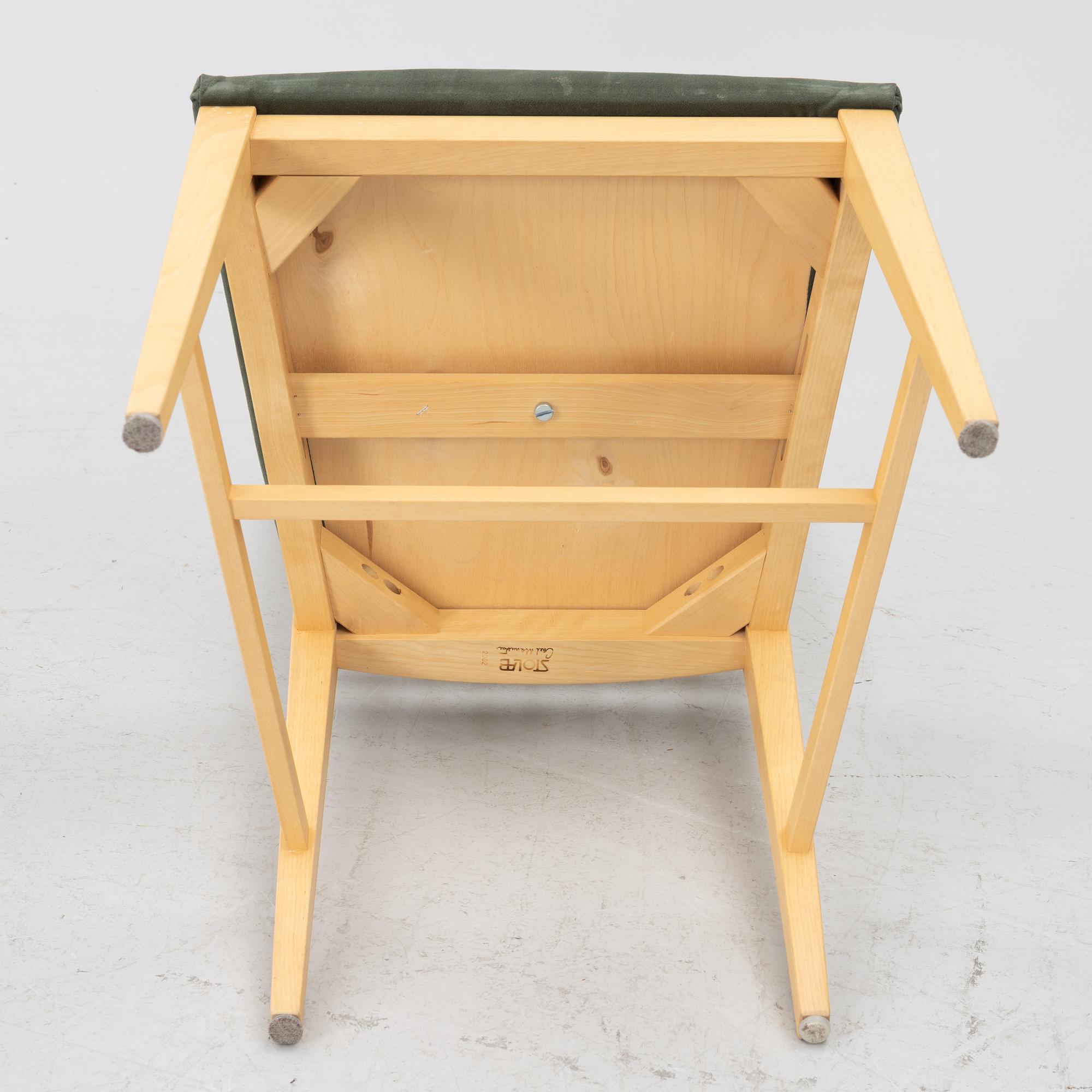 Carl Malmsten, Dining set, 6 pieces, “Vardags”, Stolab, 2002–13.