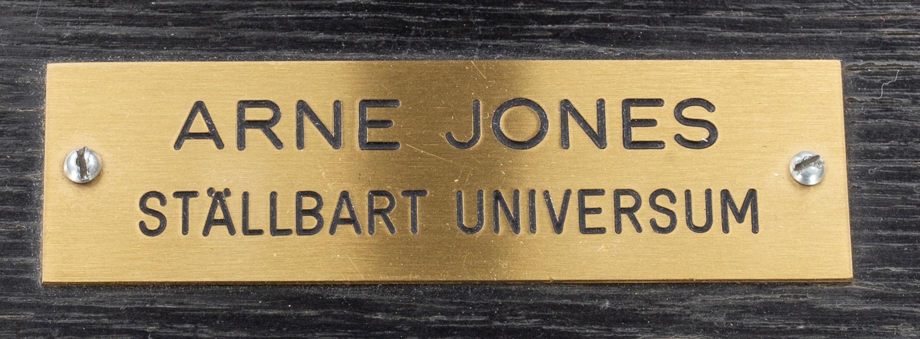 Arne Jones, "Ställbart universum".