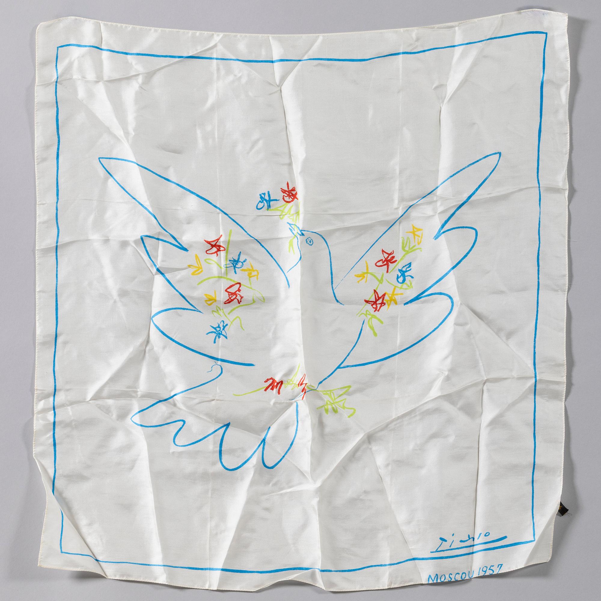Pablo Picasso, Scarf, Moscow, 1957.