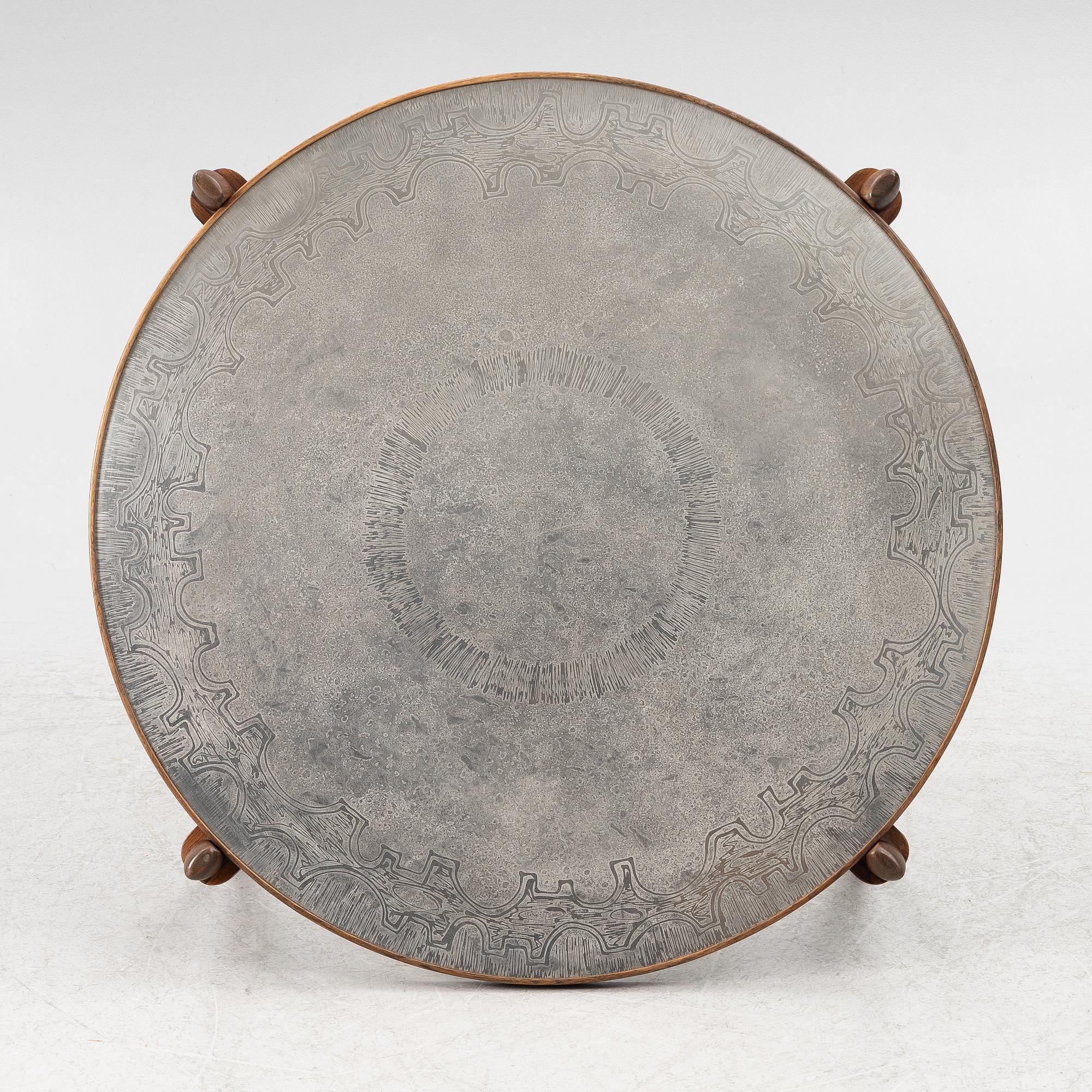 Heinz Lilienthal, a model 'E8' coffee table, Germany, 1960's.