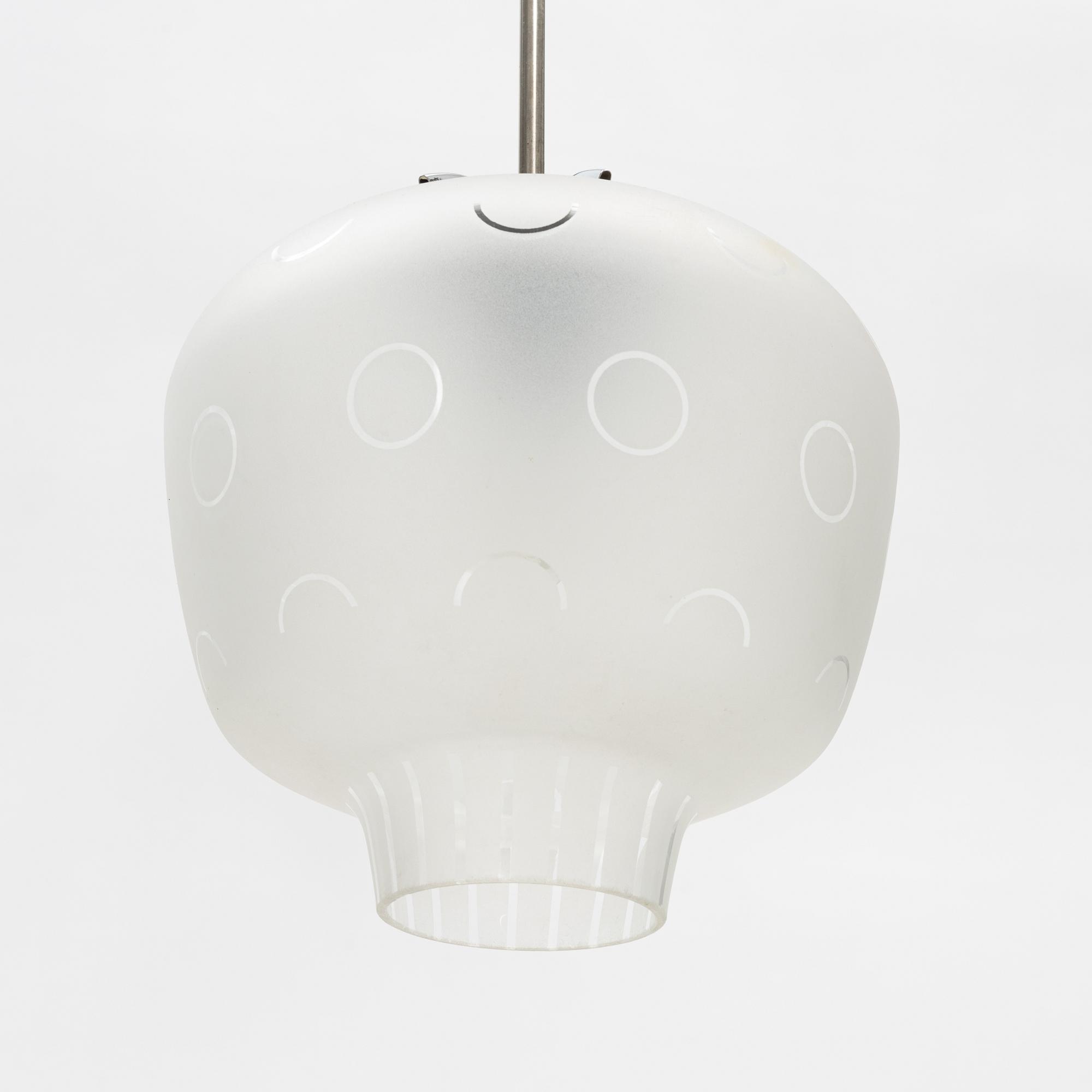 A Swedish Modern ceiling light, 1940's/50's.