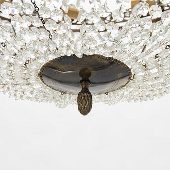 A Gustavian style chandelier, 21st Century.