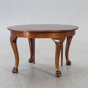 Table, Chippendale style, AB Mobilia, Malmö, first half of the 20th century.