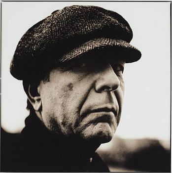 Anton Corbijn, gelatinsilverfotografi, med fotografens copyright-etikett a tergo, 1992.