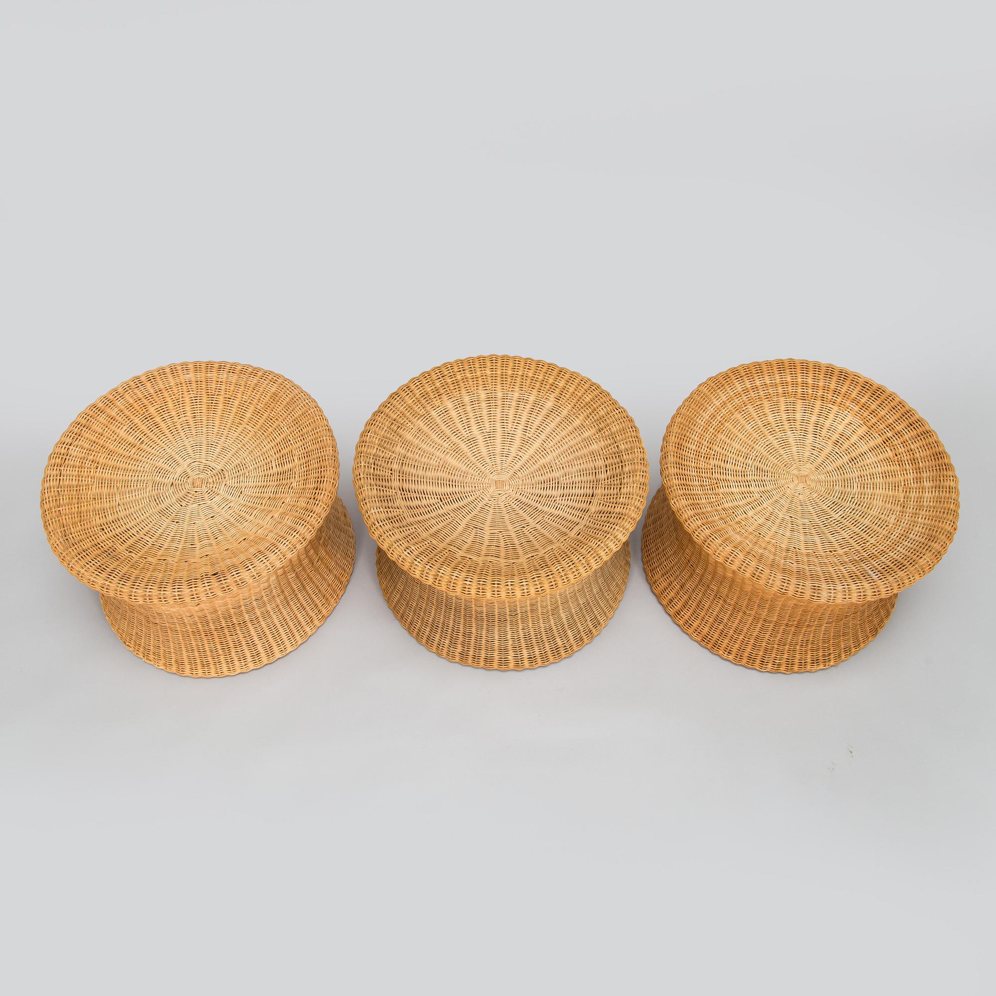 Eero Aarnio, Three stools "Story Stool" made by Sokeva.