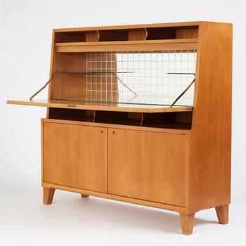 Otto Schulz, a bar cabinet, 'Göta kanal', Boet, Gothenburg, 1940s.