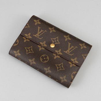 LOUIS VUITTON, a monogram canvas wallet.