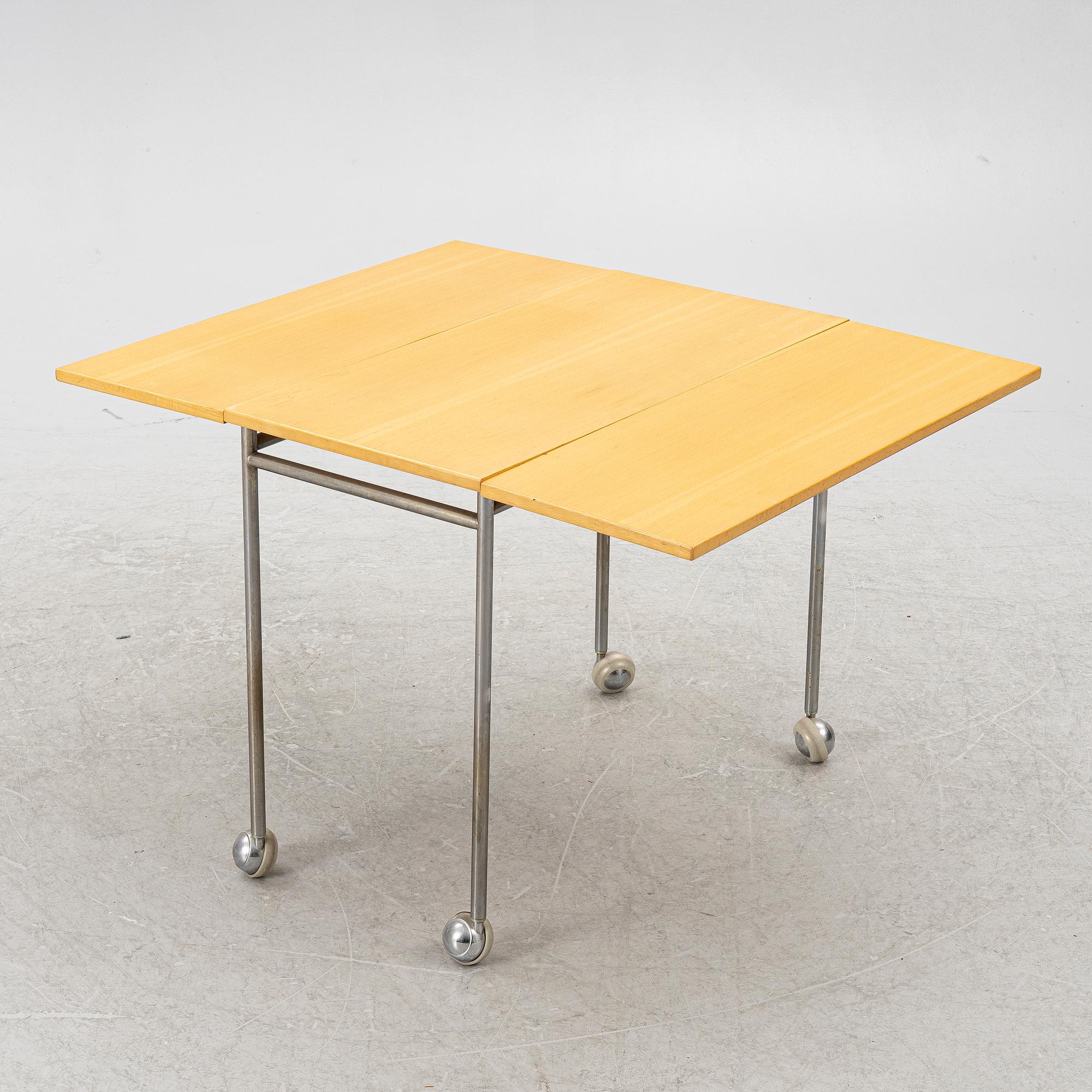 Bruno Mathsson, klaffbord, "Berit", 1970-tal.