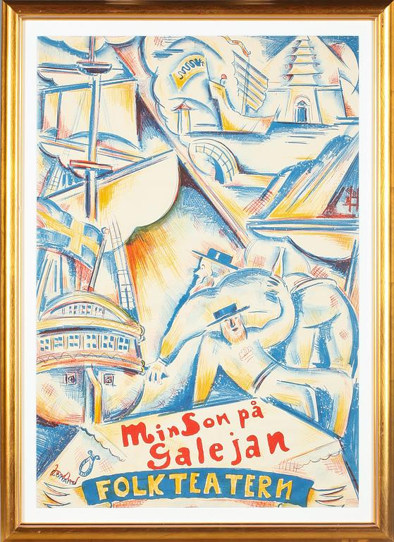 AFFISCH, Folkteatern, 1900-talets första hälft.