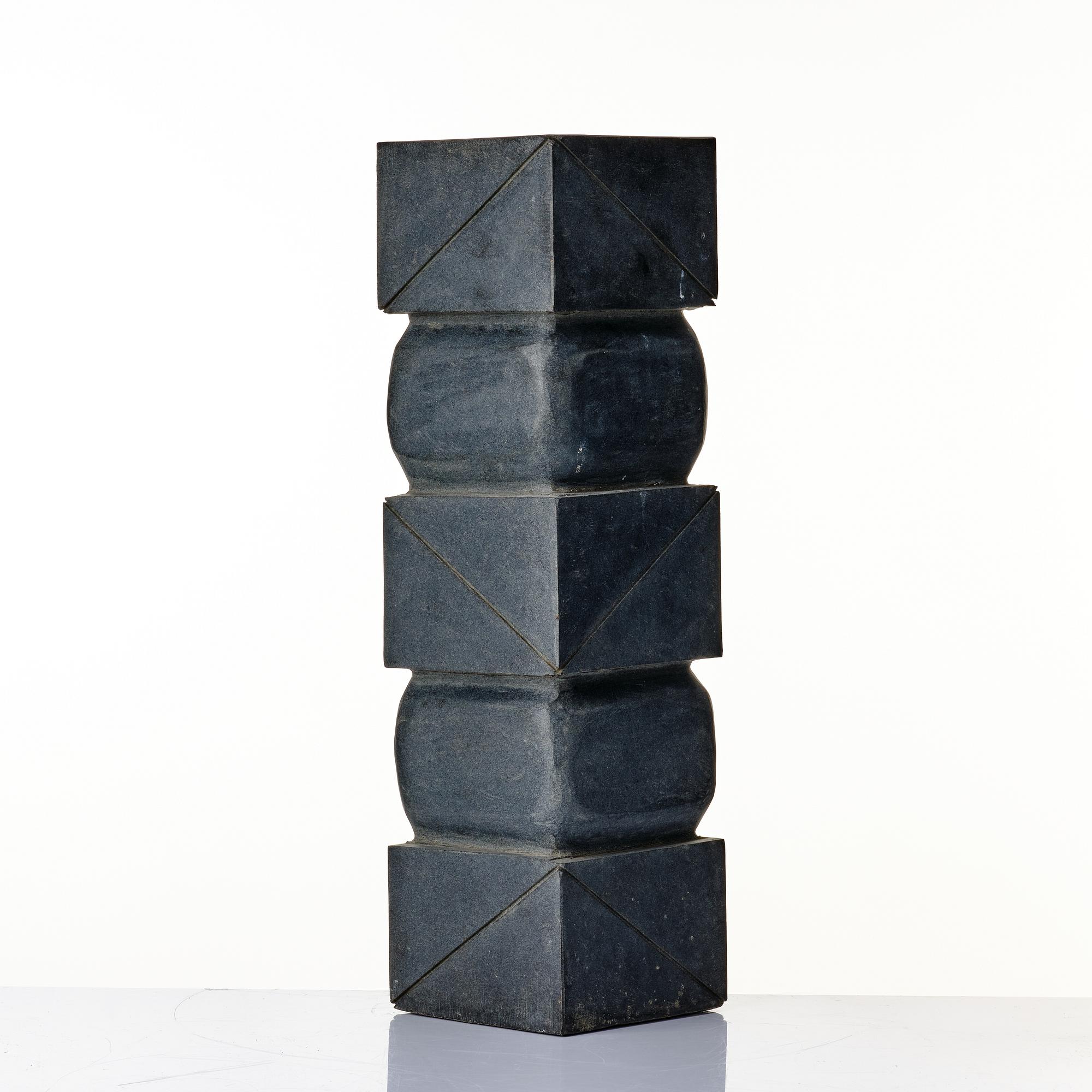 Bengt Malmqvist skulptur, diabas.