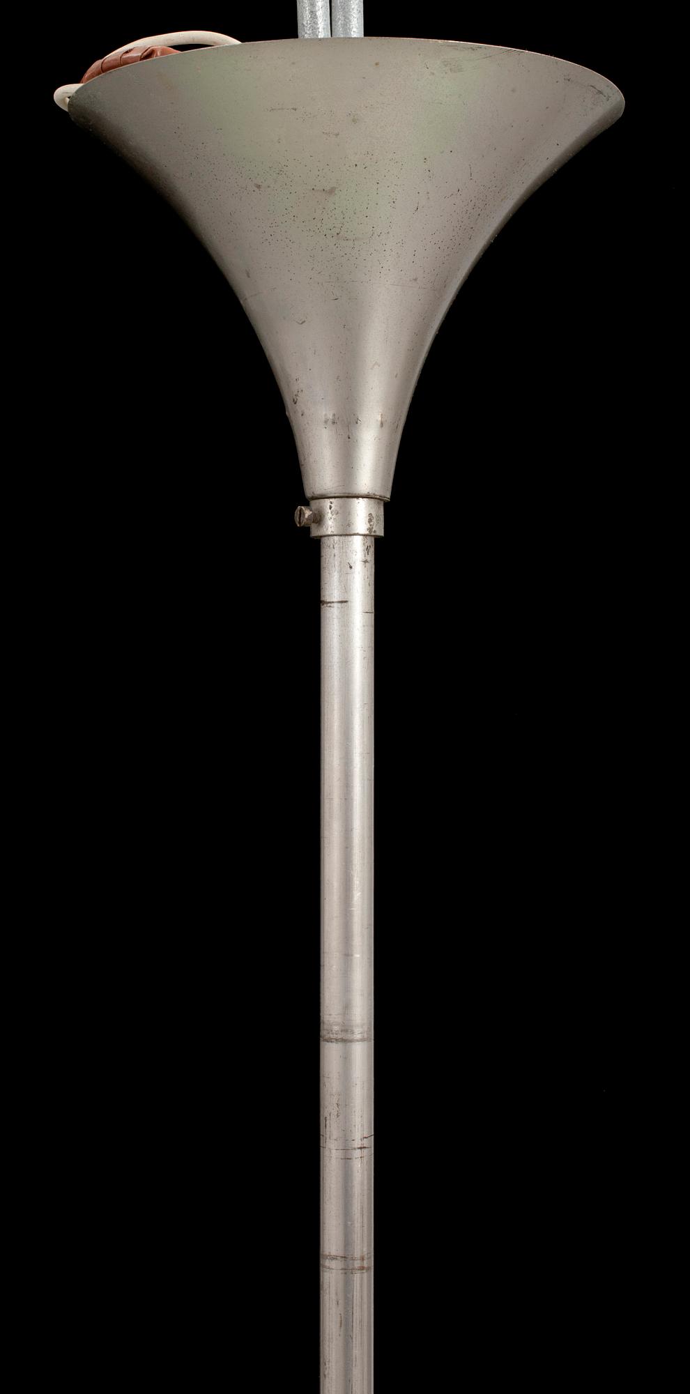 TAKLAMPA, funkis, möjl Böhlmarks, 1930/40-tal. H ca 75.