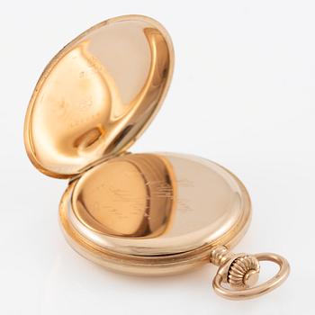 J.W Grönbäck, Stockholm, fickur, savonett, 51 mm.