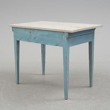a table/desk from around 1900.