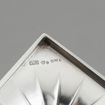 Just Andersen, a silver vase, GAB, Stockholm 1929.