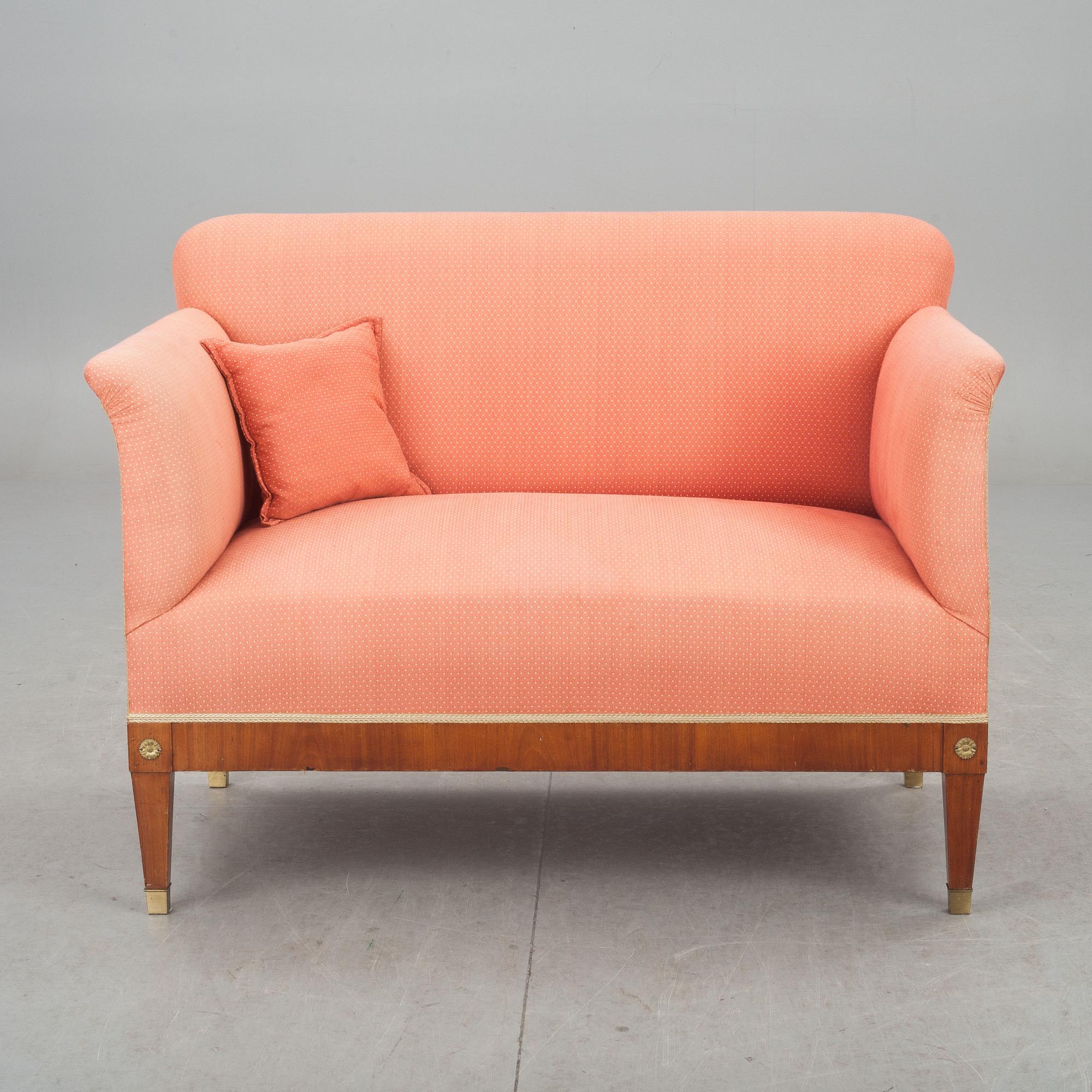 SOFFA, empirestil. 1900-talets början.