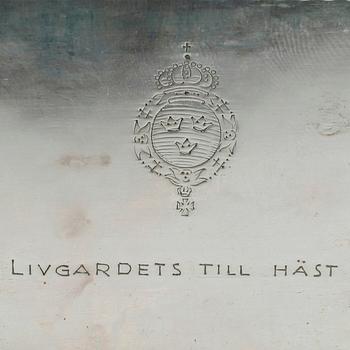 CIGARETTSKRIN, silver, K. Anderson. Stockholm 1925.