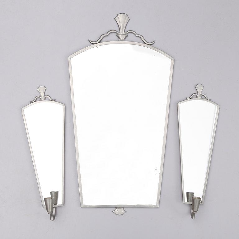 SPEGEL OCH SPEGELLAMPETTER, tenn, Tage Fougstedt, daterade 1930.