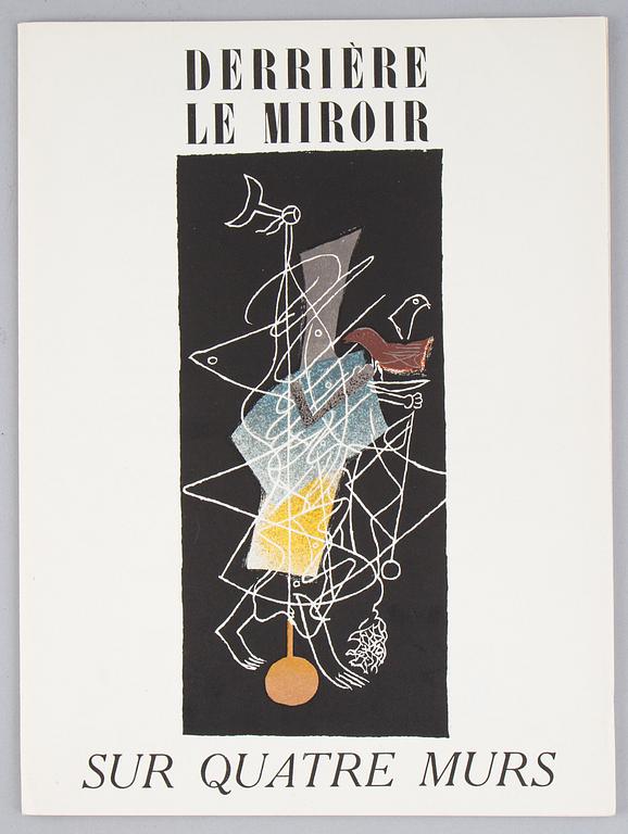Derrière Le Miroir, 6 st tidskrifter, bland annat Adami, Braque, Miró, utgivna av Maeght.