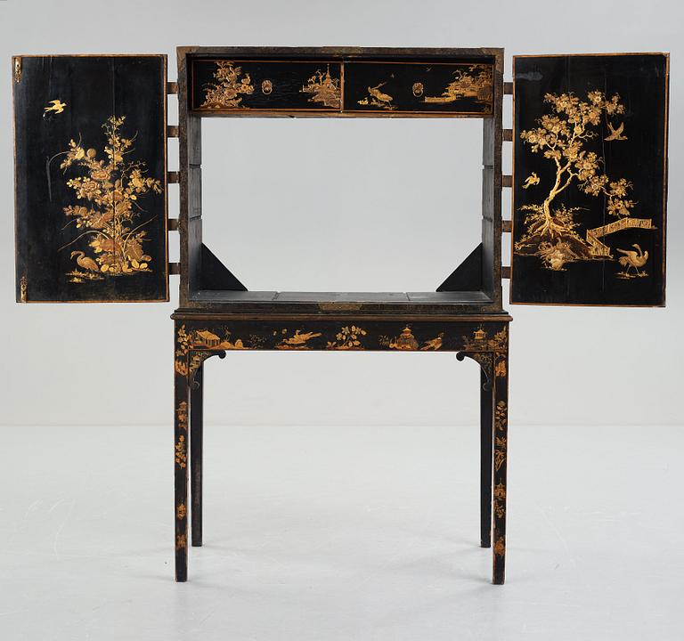 Cupboard, Japan, Edo (1603-1868), later stand.