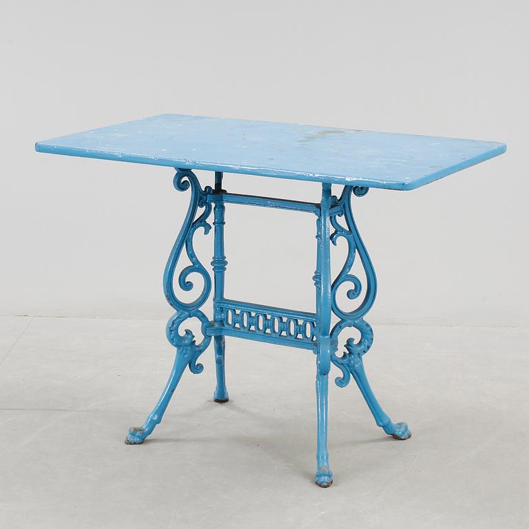 BORD, trädgårdsbord, sent 1800-tal.