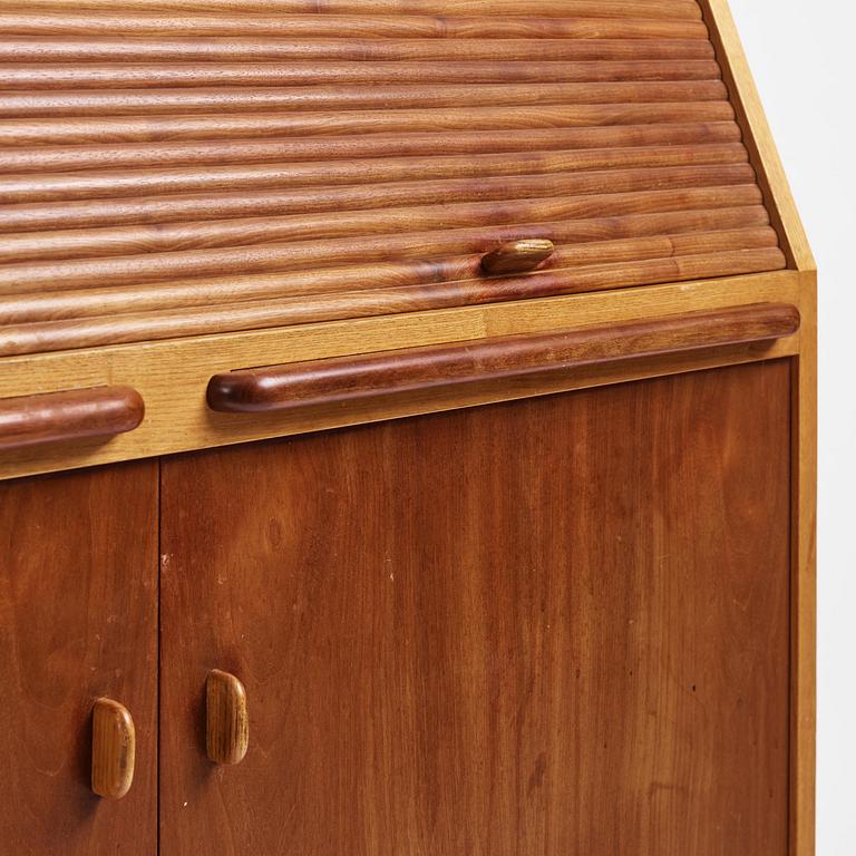 Frederik Christian Lund, a Cuban mahogany and ash sideboard, cabinetmaker K. Thomsen, Denmark, ca 1936.